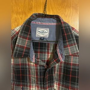 Flag and Anthem cotton flannel button down